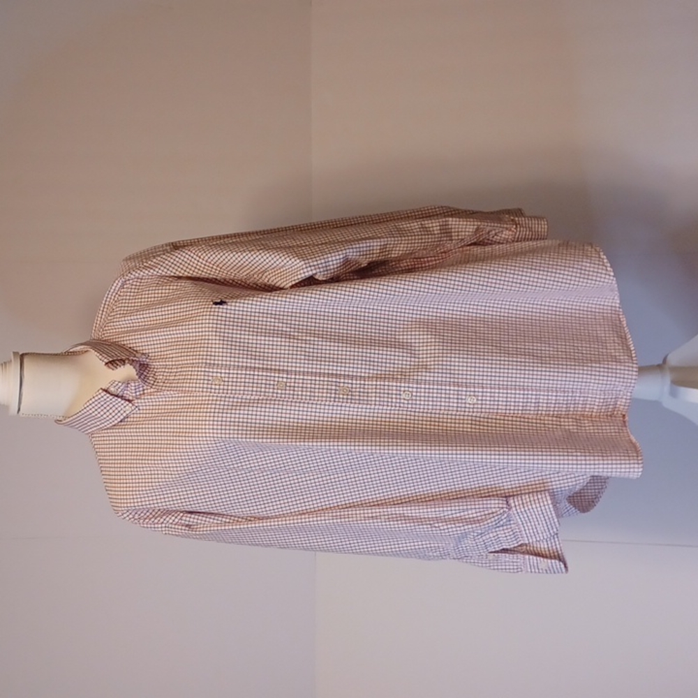 Ralph Lauren Blake Men's Dress Shirt. 100% Two Ply Cotton - Size XL